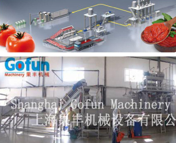 tomato processing line