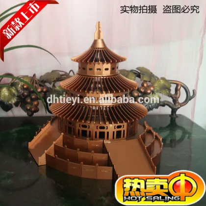 metal craft temple