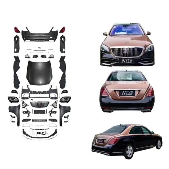 Mercedes S Class W221 to W222 Exterior Upgrade Kits