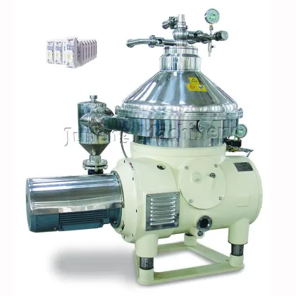 Low Noise Level Skim Milk Cream Separator Machine