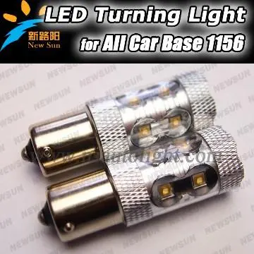 Hottest sell car light base 1156 Led turning light,led Back-up light