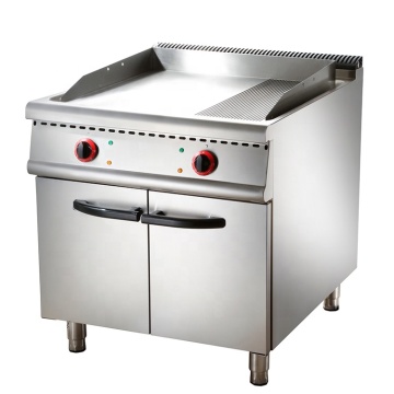Gewerbe Edelstahl Gas Gebab Grill/Grill mit Schrank