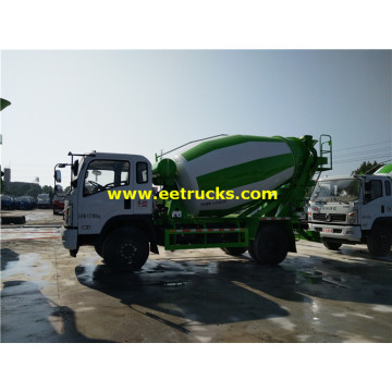 5000 liters Dongfeng Mixer Concrete Vehicles