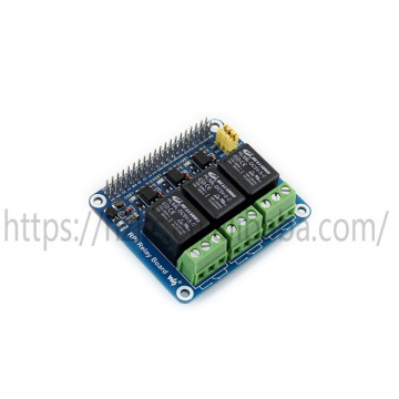 8-Ch Relays 2-CH Triac HAT for Raspberry Pi: UART/I2C Expansion Board with Integrated MCU
