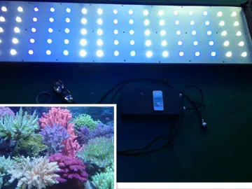 240w Reef Aquarium Led Light Edison Aluminum Coral Aquarium Light