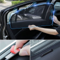 for Mercedes Benz W204 Accessories Magnetic Car SunShade Mesh Sun Shade Side Window Light Visor Insulation 2007-2014