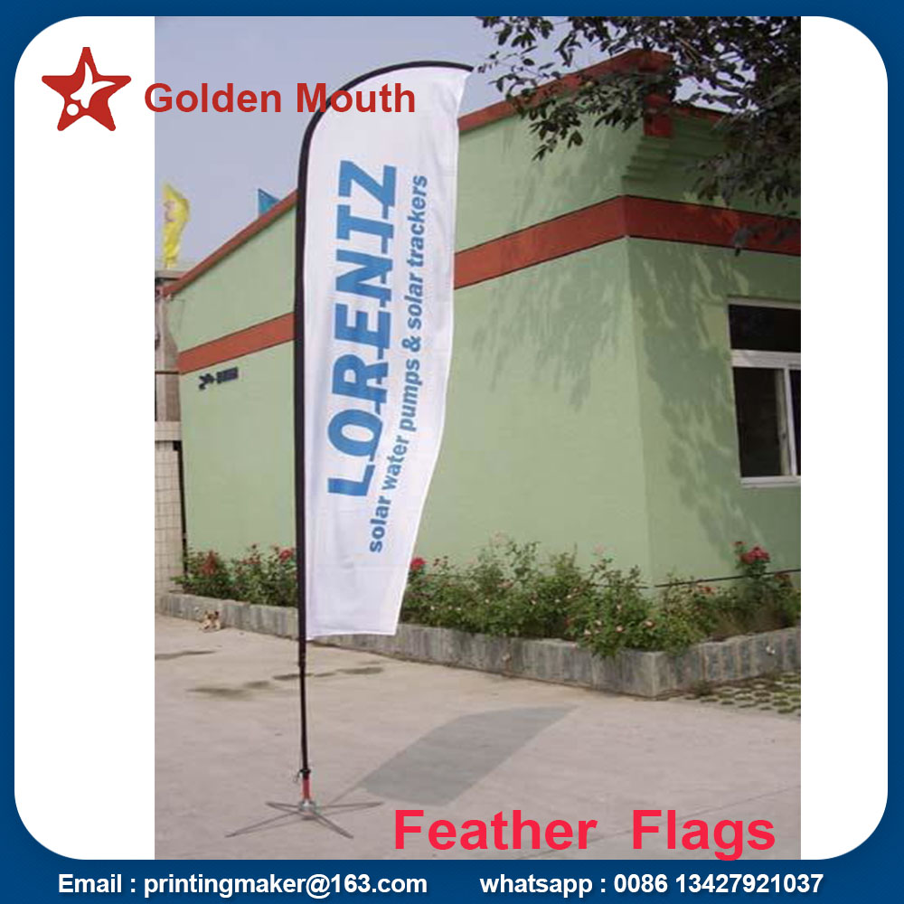 Windchaser Feather Flags Banner With Fiberglass Pole