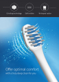 IPX7 αδιάβροχη αυτόματη οδοντόβουρτσα ενηλίκων