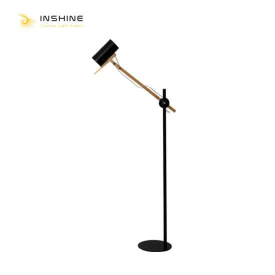 INSHINE Wooden Reading Floor Lamp