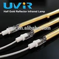 single tube short wave 500-5000W halogen heater bulbs