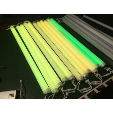 Iluminación decorativa RGB DMX512 led digital tube