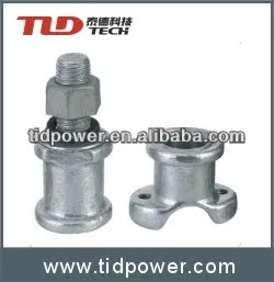 composite 33kv pin insulator fitting