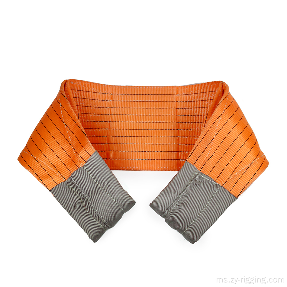 Reka bentuk moden Panjang poliester PE webbing sling oren