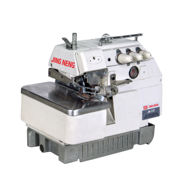 JN-747 High Speed 4 Thread Flat Bed Industrial Sewing Machine