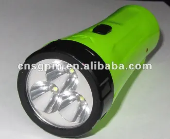 3 LED Home Flashlight with Electrification