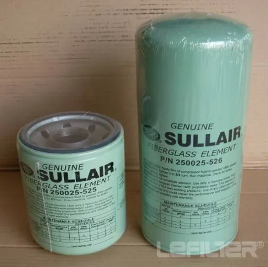 250025-525 Sullair compressor oil filter parts