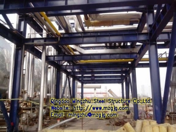 flare tower steel frame /steel brace