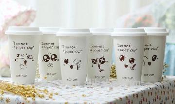 Custom logo Ceramic Double Wall Mug/Heat insulation cup with silica gel lid