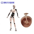 High-Fidelity Human Body Silicone for Robots
