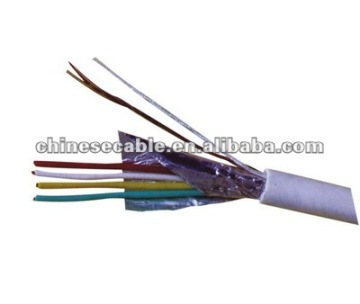 High Quality Polyester Tape Copper 8 Cores Security Wire