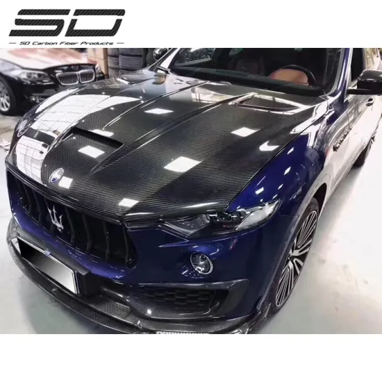 Msy Style Carbon Fiber Engine Hood for Levante