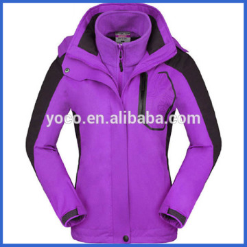 Winter outdoor women parkas with laser pocket