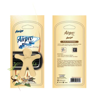 Airpro Brand Human Shape Air Freshener for Cars - Long Lasting Fragrance & Odor Eliminator