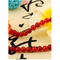 Bracelet Agate Rouge Naturel