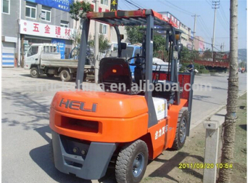 Heli 5ton fuel annual forklift battery rough terrain