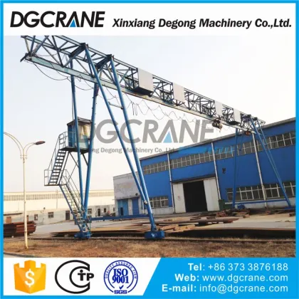 Heavy Duty 5T Single Girder Gantry Hoist Crane With Kito Electric Hoist