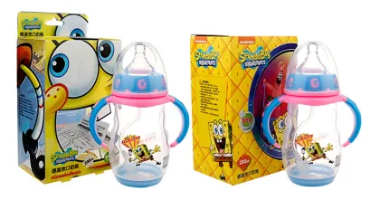 2in1 Plastic Milk Drink Bottle Feeding-bottle