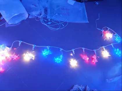 LED Twinkling Stars Curtain Lights