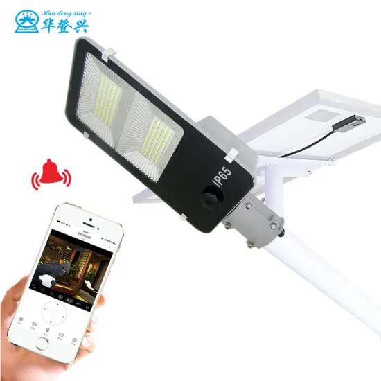 Split Remote Control Solar Street Light With Camera