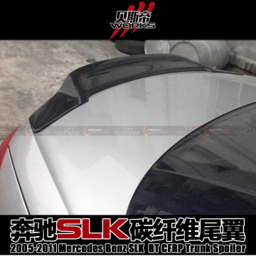 Carbon Fiber Trunk spoiler for 05-11 Ben*z SLK R171 RT style Rear Spoiler