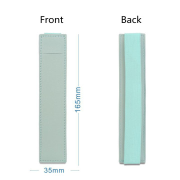 Wholesale OEM Custom Logo Premium PU Leather Pencil Case