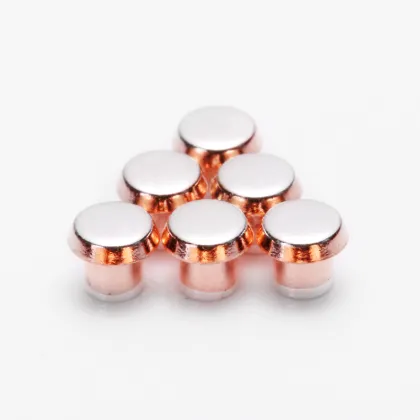 High Quality Relay Electrical Contact Rivets - Trimetal Silver Contact Rivets for Automotive Electric Appliances