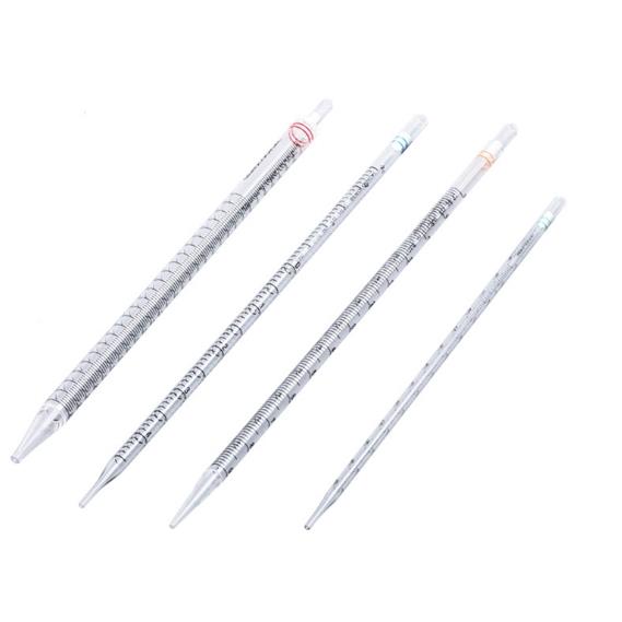 Pipettes de mesure de verre réutilisables en laboratoire 5 ml