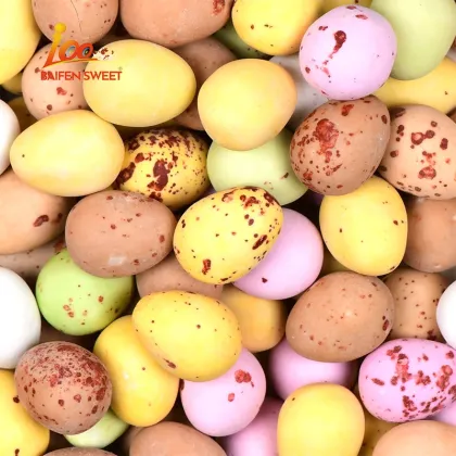 Chocolate Flavor Mini Eggs - 500g Bag for Easter Decoration