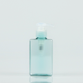 150ml Blue color plastic square petg lotion bottle