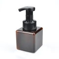 250ml square plastic pet foaming soap pump bottle