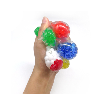 Squeeze toys Christmas element bead ball