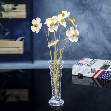 Wholesale Modern 6 Inch Tall Crystal Glass Decorative Bud Vase