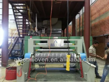1600MM PP spunbond nonwoven fabric machine in single beam