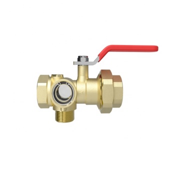 Economic Messing Forged Test &amp; Drain Ventil mit Sichtglas für Feuerwehrhydrantsystem - BJ51001C