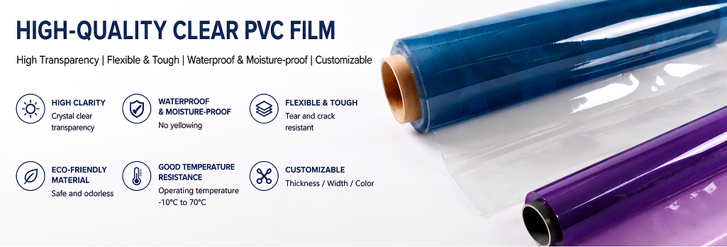 clear PVC film
