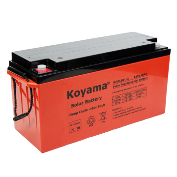 NPS120-12 Bateria słoneczna głębokiego cyklu - żel 12V 120AH