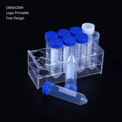 disposable PP ube round bottom with screw stopper