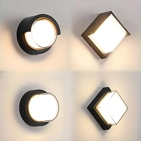 Aluminum Outdoor Waterproof Garden Lights for Wall Up and Down Lighting