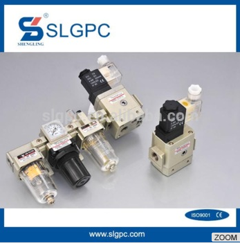 HAV 2000 1/4 inch filter regulator lubricator festo type solenoid valves