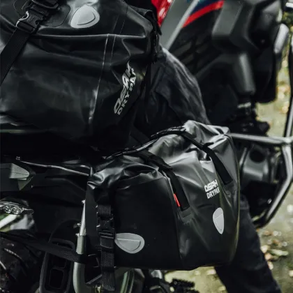 PVC Waterproof Motorcycle Panniers - Side Bags for Saddle